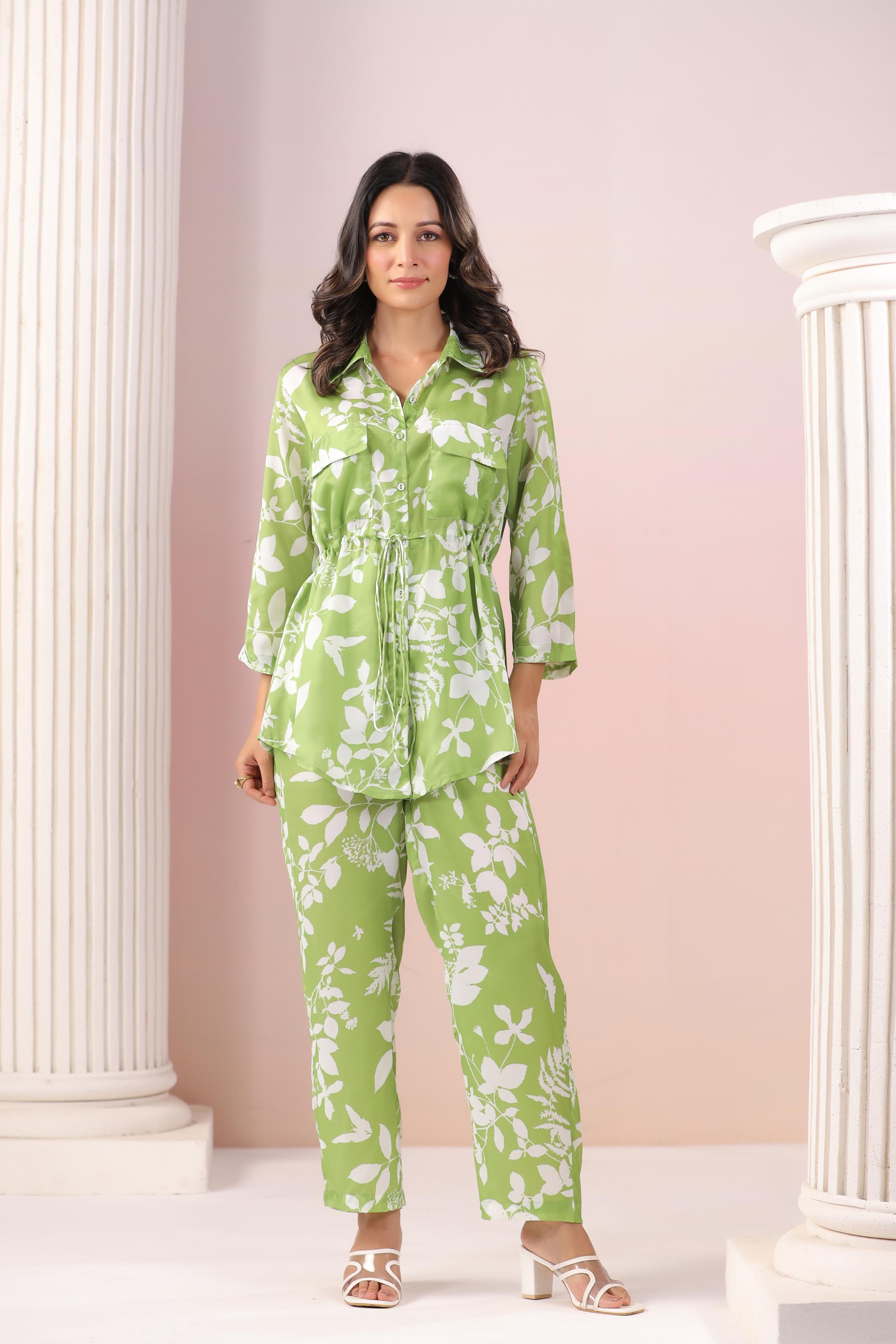 LUSH GREEN CO-ORD SET – Mirari